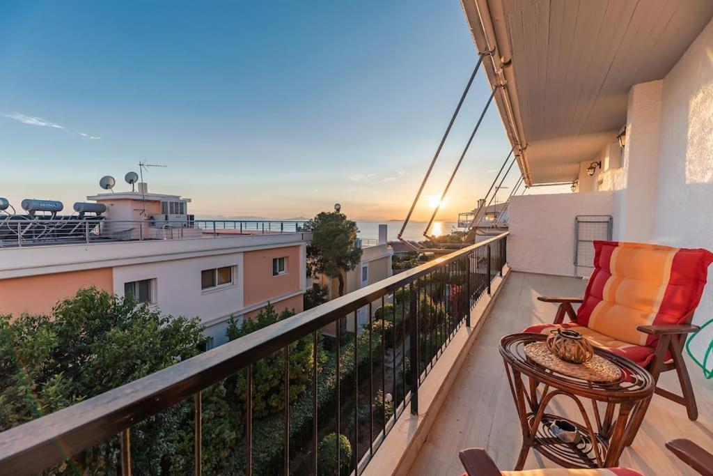 Seaside Escape Apartment Saronida Buitenkant foto